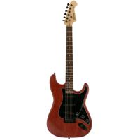 Fazley Outlaw Series Sheriff Basic SSS Red elektrische gitaar met gigbag - thumbnail