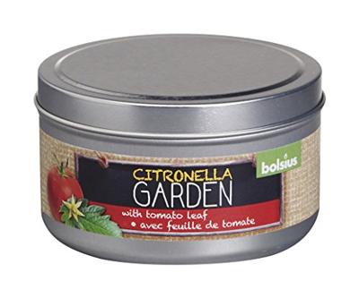 Bolsius Geurkaars Blik Citronella/Tomatenblad