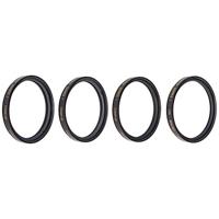 Vivitar +1 +2 +4 +10 Nahlfilterset met zak (58mm)