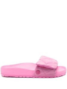 Birkenstock sandales à design matelassé - Rose