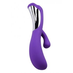 Dorr - Iora Dual Action USB-Oplaadbare Rabbit Vibrator Paars