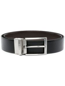 BOSS ceinture Ollie en cuir - Noir