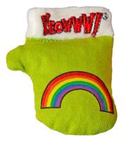 Duckyworld Yeoww Midden Kitten - Groen Kattenspeelgoed met Kattenkruid