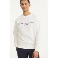 Tommy Hilfiger sweater met logo wit