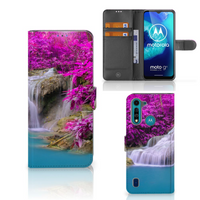 Motorola G8 Power Lite Flip Cover Waterval - thumbnail