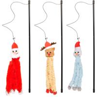 Kattenspeeltje Hengel Babbo Kerst 80 x 6 x 3 cm Flamingo Multicolor