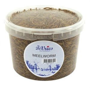 DE VRIES SOLDIER SOLDIER FLY MEELWORM 450 GR