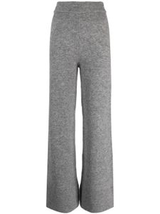 Ermanno Scervino pantalon chiné à coupe évasée - Gris