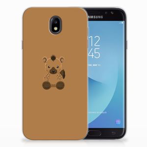 Samsung Galaxy J7 2017 | J7 Pro Telefoonhoesje met Naam Baby Hyena