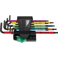 Wera 967 SPKL/9 Multicolour Binnen-Torx, Torx BO Haakse schroevendraaierset 9-delig - thumbnail