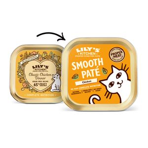 LILY'S KITCHEN CAT SMOOTH PATE CHICKEN 19X85 GR