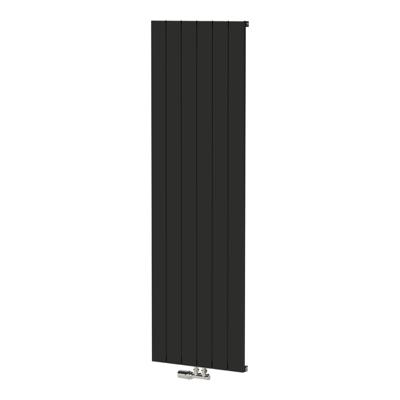 Designradiator King 180x56.5cm 1314 Watt Mat Zwart Middenonderaansluiting Designradiator King 180x56.5cm 1314 Watt Mat Zwart Middenonderaansluiting