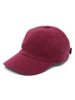 Missoni casquette en cachemire à logo brodé - Rouge