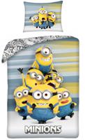 Minions Dekbedovertrek Team Minions - 140 x 200 cm - Katoen - thumbnail