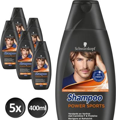 Schwarzkopf Shampoo For Men Sports - 5 x 400ml Schwarzkopf Shampoo For Men Sports - 5 x 400ml