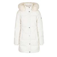 Morgan gewatteerde jas ecru