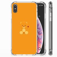 Apple iPhone Xs Max Stevig Bumper Hoesje Baby Beer