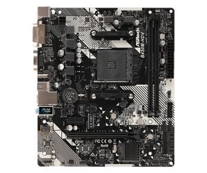 ASRock B450M-HDV R4.0 Moederbord Socket AMD AM4 Vormfactor Micro-ATX Moederbord chipset AMD® B450