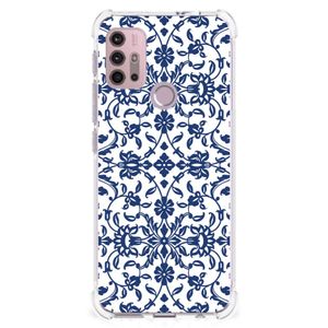 Motorola Moto G30 | G20 | G10 Case Flower Blue