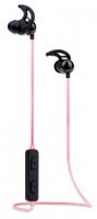 Manhattan 179591 hoofdtelefoon/headset oorhaak, In-ear, Neckband Zwart Bluetooth Micro-USB - thumbnail