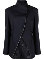 Jade Cropper Blazer met enkele rij knopen - Blauw