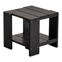 HAY Crate Bijzettafel H 45 cm - Zwart