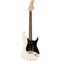 Squier Affinity Series Stratocaster HH IL Olympic White elektrische gitaar - thumbnail