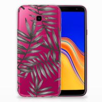 Samsung Galaxy J4 Plus (2018) TPU Case Leaves Grey - thumbnail