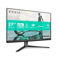 Philips Evnia 27M2N3800A - Gaming Display Ultra HD 27 inch, 160 Hz, 0,5 ms MPRT, HDR400, G-Sync (2 x HDMI 2.1, 1 x DisplayPort 1.4, USB-hub) zwart/grijs