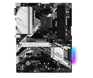 ASRock B550 Pro4 Moederbord Socket AMD AM4 Vormfactor ATX Moederbord chipset AMD® B550