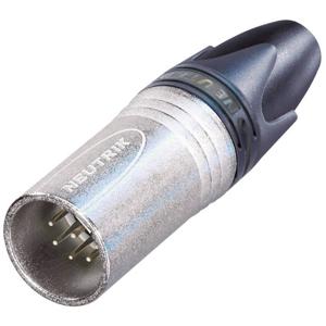 Neutrik NC7MXX XLR-connector Stekker, recht Aantal polen: 7 Zilver 1 stuk(s)