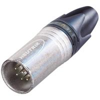 Neutrik NC7MXX XLR-connector Stekker, recht Aantal polen: 7 Zilver 1 stuk(s) - thumbnail