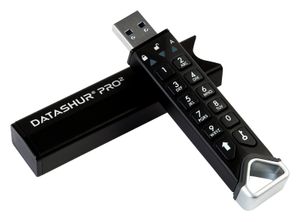 iStorage datAshur PRO2 USB flash drive 128 GB USB Type-A 3.2 Gen 1 (3.1 Gen 1) Zwart