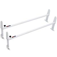 VEVOR Dakladderrek Railingrek 2-pack 1200-2000 mm lengte Verstelbare vrachtwagenrek 160-195 mm hoogte, 227 kg laadvermogen Vrachtwagenbagagerekken Aluminiumlegering tegen roest, corrosie Dakrek