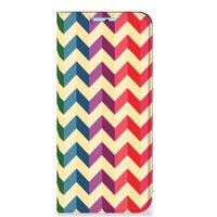 Xiaomi Redmi Note 11/11S Hoesje met Magneet Zigzag Multi Color - thumbnail