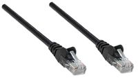 Intellinet 320771 RJ45 Netwerkkabel, patchkabel CAT 5e U/UTP 5.00 m Zwart 1 stuk(s) - thumbnail