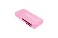 Transcend RDF5 geheugenkaartlezer USB 3.2 Gen 1 (3.1 Gen 1) Type-A Roze - thumbnail