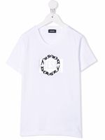 Diesel Kids t-shirt à logo brodé - Blanc