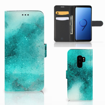 Hoesje Samsung Galaxy S9 Plus Painting Blue Hoesje Samsung Galaxy S9 Plus Painting Blue