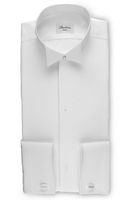 Stenströms Slimline Gala shirt wit, Effen