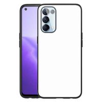 Backcover OPPO Reno5 5G | OPPO Find X3 Lite Hoesje Zwart/wit - thumbnail