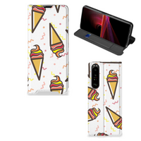 Sony Xperia 1 III Flip Style Cover Icecream - thumbnail