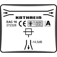 Kathrein EAC 16 Lasdoos voor satellietaansluiting 1-voudig - thumbnail