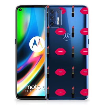 Motorola Moto G9 Plus TPU bumper Lipstick Kiss Motorola Moto G9 Plus TPU bumper Lipstick Kiss
