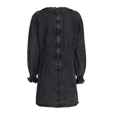 Shoeby Jill & Mitch spijkerjurk Lou zwart Shoeby Jill & Mitch spijkerjurk Lou zwart