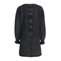 Shoeby Jill & Mitch spijkerjurk Lou zwart