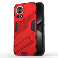 Huawei Nova 12 Armor Series Hybride Hoesje met Standaard - Rood