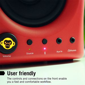 Monkey Banana Gibbon Air Bluetooth monitor rood (set van 2)