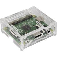 Joy-it RB-Casea+01 SBC-behuizing Geschikt voor serie: Raspberry Pi Transparant - thumbnail