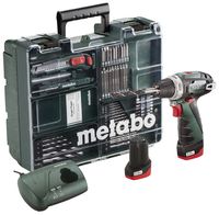 Metabo Accu boorschroefmachine 10.8 Volt PowerMaxx BS Basic Mobile Workshop - 600080880